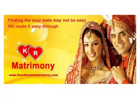 kandharamMatrimony.com - Find lakhs of Brides and Grooms on kandharammatrimony